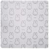 Okato Miffy Super Absorbent Miffy Gray Cloth, 30x30cm,