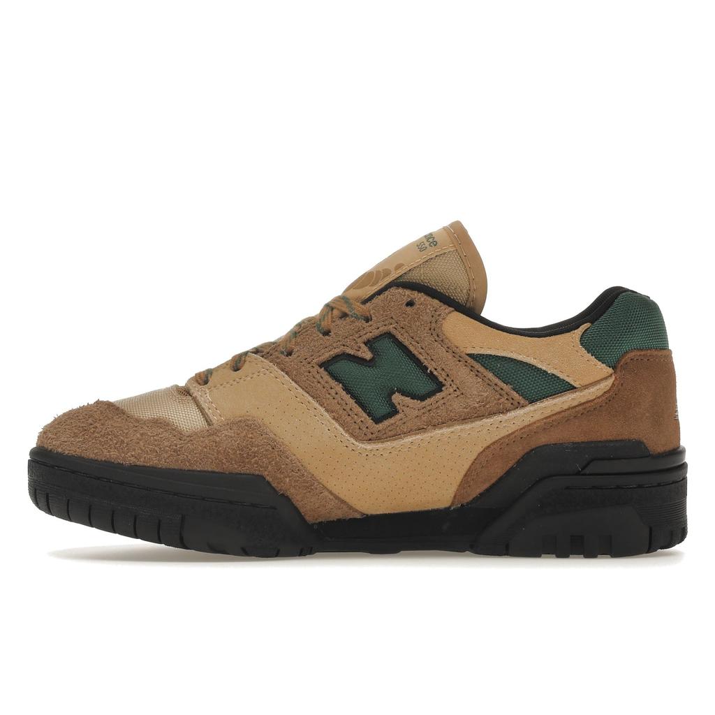 Size? X New Balance 550 Cordura Pack - Light Brown Green Unisex Sneakers BB550SZ1