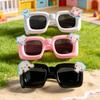 Cute Cartoon Small Frame Sunglasses for Boys Girls, Suitable for People with Small Faces