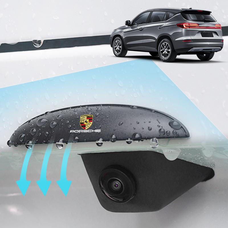 AEKUQ1 Car Reverse Camera Rain Shield Car Reversing Mirror Camera Rain Shade Cover Rainproof Waterproof Shield For Porsche 911 Cayenne