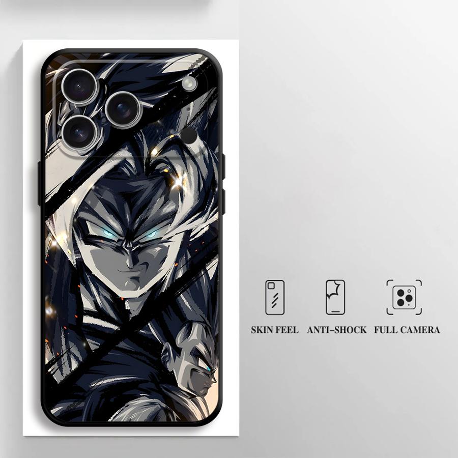 Чехол для телефона Funda для Apple iPhone 17 Pro Max 11 XR XS MAX 14 Air 16 13 12 15 Pro 7 8 D-ragonS B-allS GokuS