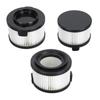 Vacuum Filter Compatible for LEVOIT VortexIQ 40‑RF Cordless Vacuum Cleaner 1 Main Filter 2 Pre Filters