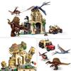 LEGO Jurassic World 76976 Mission Aérienne avec le Spinosaure et le Quetzalcoatlus - Jeu