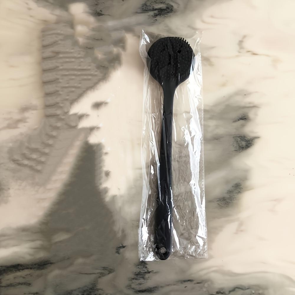Soft Silicone Long-Handle Bath Brush - Gentle Back Scrubber for Deep Cleaning & Exfoliating, Personal Hygiene Tool, Exfoliation Accessory