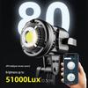 Комплект заполняющего светодиодного света для фотосъемки GVM SD80D 80 Вт