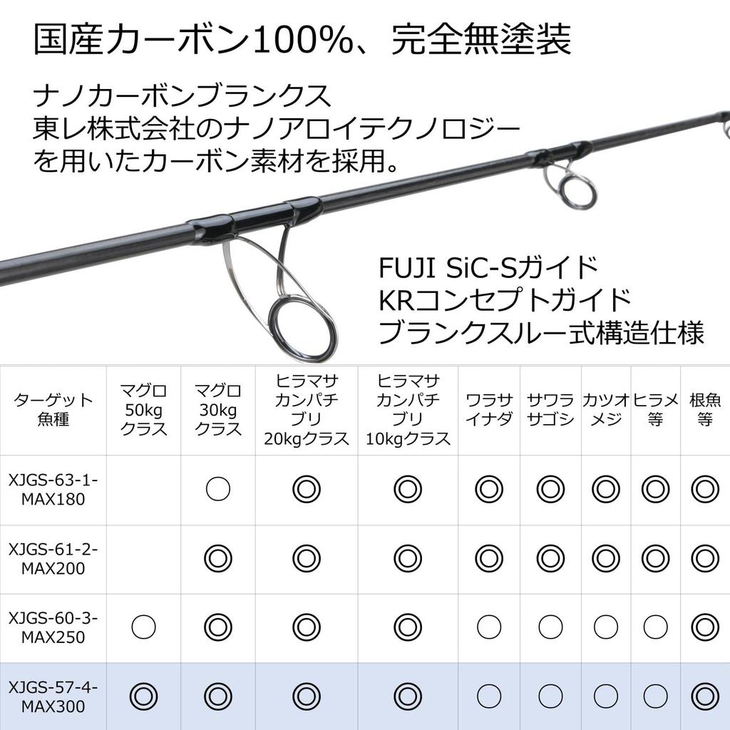 AbuGarcia Salty Stage Prototype Jigging XJGS-57-4-MAX300