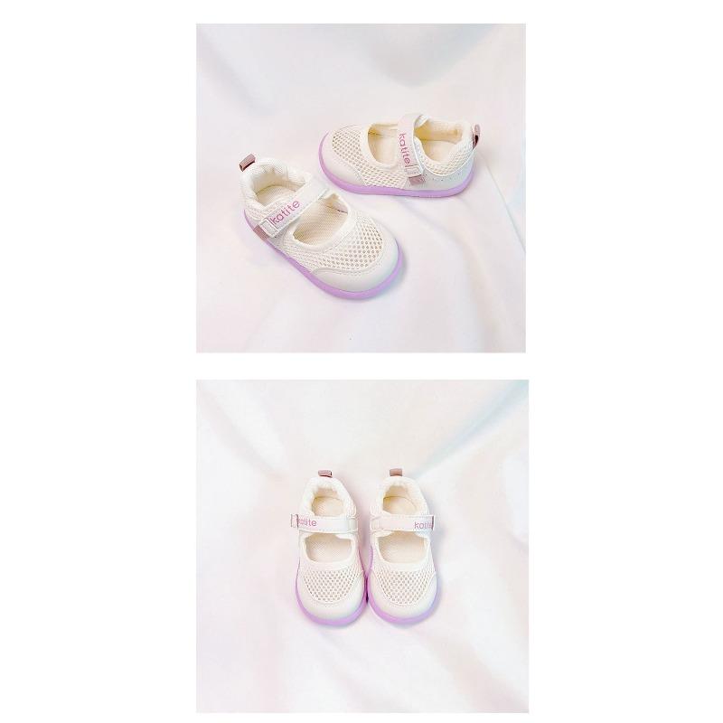 Baby Soft Sole Walking Shoes Breathable Mesh Sandals Beach Shoes