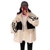 European Station Fashion Thickened Padded Autumn and Winter New Loose Hooded Jacket Casual Padded Sports Baseball Uniform