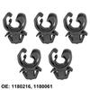 5 шт., опора для капота, опора, зажим, держатель, зажим 1180216 для Chevrolet Volt Astra G Omega, крепеж для Buick Cascada