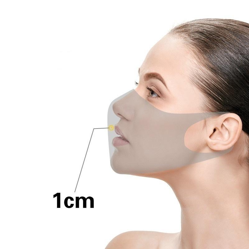5pcs Camouflage Breathable Dustproof Face Mask Anti-Dust Protection Face Covers