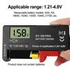 BT-168 PRO Battery Tester Checker 1.2V Auto Load Tester Digital Battery Checker Voltage Alternator Battery Analyzer