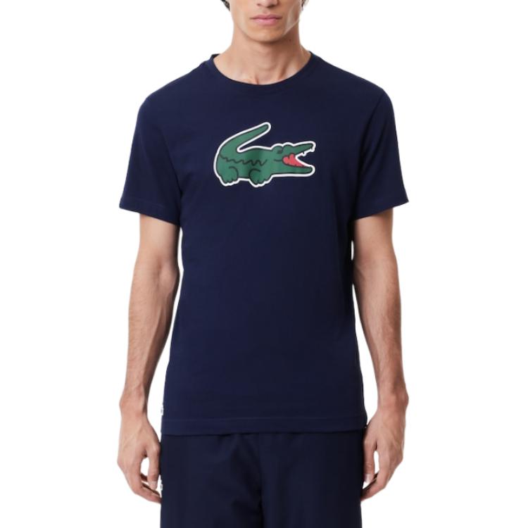 Lacoste Футболка мужская морской синий TH7513-TR1