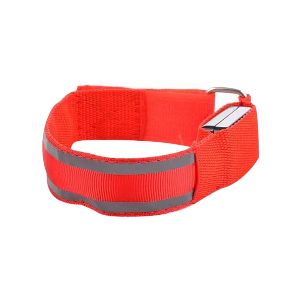 (Joy choose)Reflective LED Light Arm Armband Strap Safety Belt For Night Running Cycling