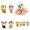 Adorable Crayon Shin-chan Pvc Figures For Desk, Car, Collection Set Of 6