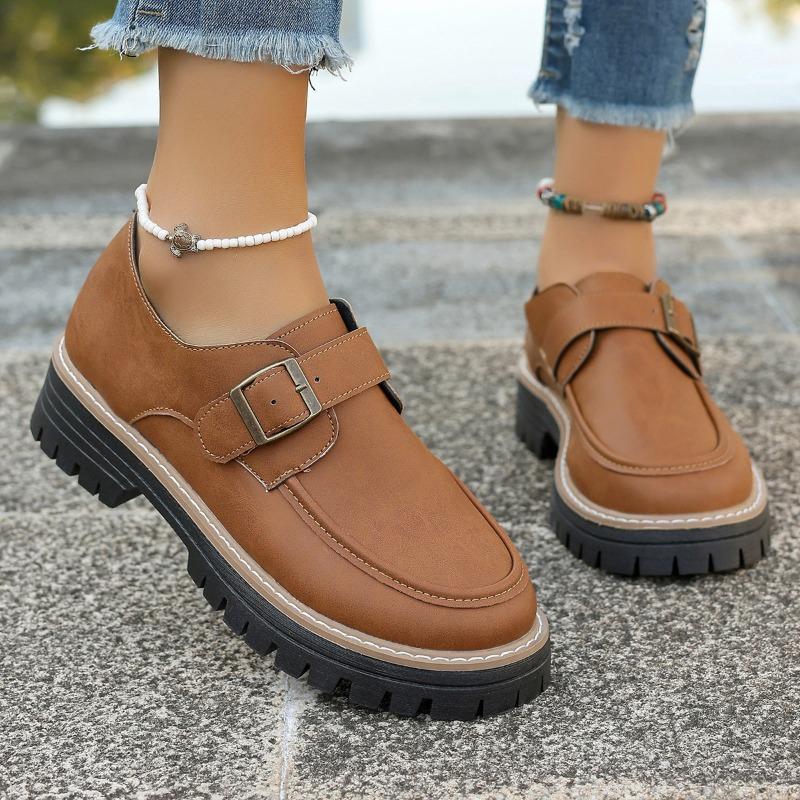 New Casual Simple Shoes Fashion Shoes Temperament Versatile Suede Women's Shoes