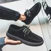 Classic Retro Men Shoes High-quality Luxury Suede Leather Loafers Men Lace-up Comfortable Driving Flats Shoes Outdoors Sneakers