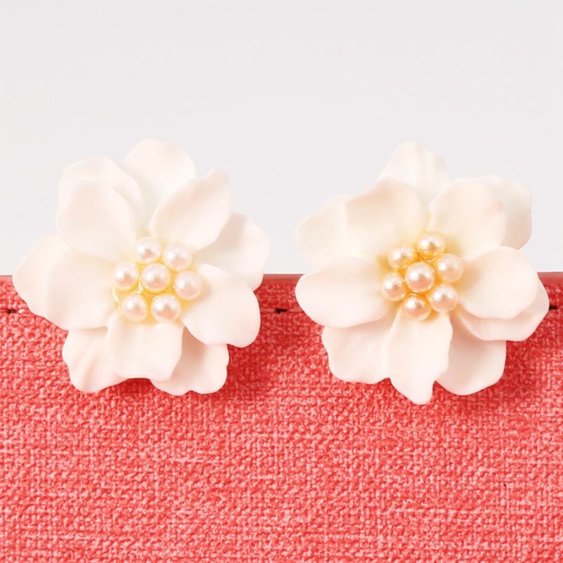 Женские Модные Серьги-цветы Антиаллергенные Аксессуары для ушей Ювелирные изделия Подарок Серьги