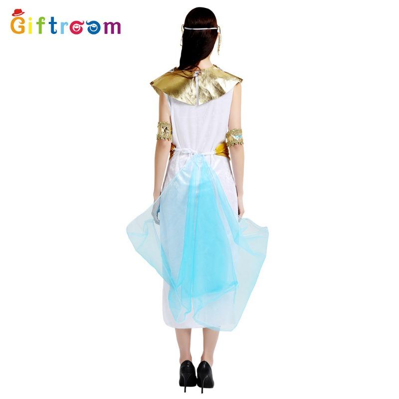 Carnival Party Costume New Nile Pharaoh Queen Stage Performance Couple Cosplay Costume