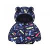 Kids Winter Lightweight Cartoon Hooded Cotton Puffer Jacket Toddlers 1-3 Years