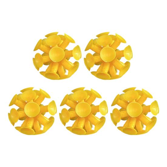 5Pcs Suction Cup Ball Toy Interactive Toss And Stick Balls with Mini Suction