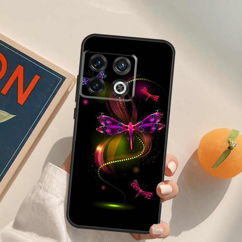 Colorful Dragonfly Case For OnePlus 13T 10T 10R 12R 13R 15 13 12 11 10 9 Pro Nord CE 5 2 3 4 Lite N20 N30 Cover