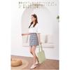 [goodspoon] tote bag handbag Vertical ladies durable fabric bag Fashionable simple lightweight A4 compatible commute Commuting to school cute casual
