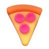 Pizza Piece Squeeze Toy Pizza Sensory Toy Stress Relief Mini Home Office Worker
