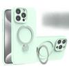 Подходит для чехла для мобильного телефона Apple 16pro Магнитный держатель с присоской Вращающийся на 360° Жидкий чехол для защиты от падений для iPhone 15