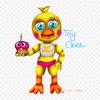 Fnaf World Chica Toy Cupcake Five Nights At Freddy's 2 Five Nights A Железные переводные картинки для одежды Футболка Сумка Теплопередающие наклейки Железные нашивки