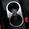 Для Volkswagen Jetta MK6 2012-2014 Декоративная рамка-наклейка на держатель стакана из нержавеющей стали Стайлинг автомобиля Автоаксессуары