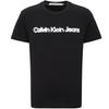 Urban Commuting Classic Print Comfortable Slim Fit Short Sleeve T-Shirt Men Tops Black J323251BEH