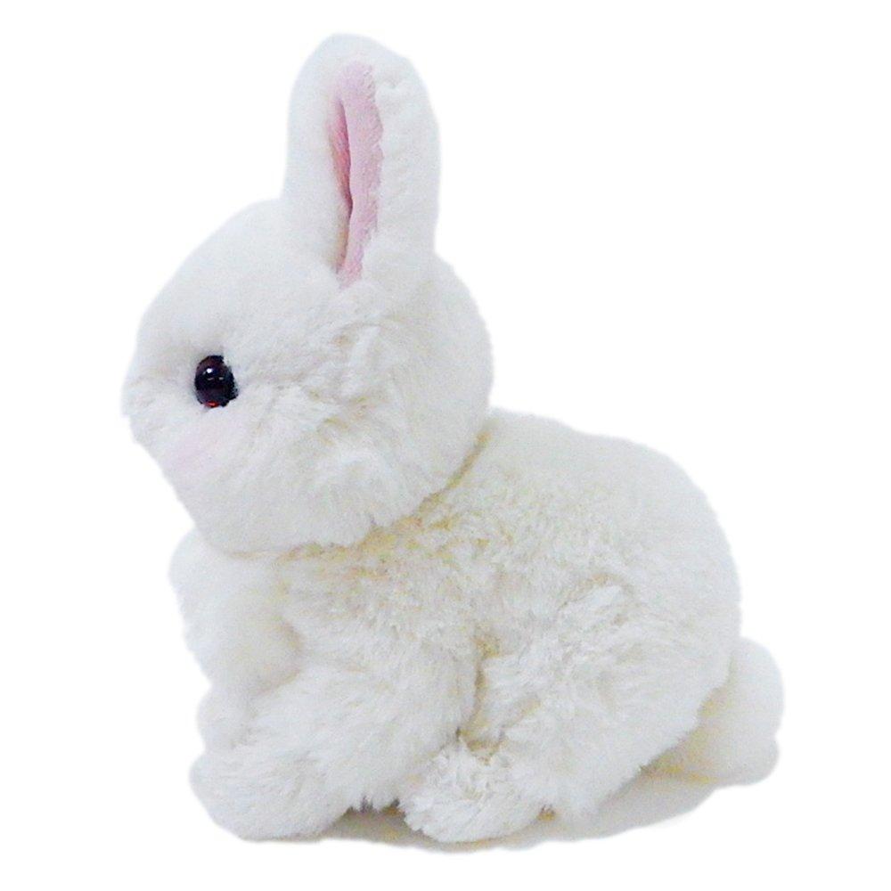 Sun Lemon Lapinu Dwarf Hotto Плюшевая игрушка Животное Кролик P-4562, 14,9 x 9 x 17,3 см