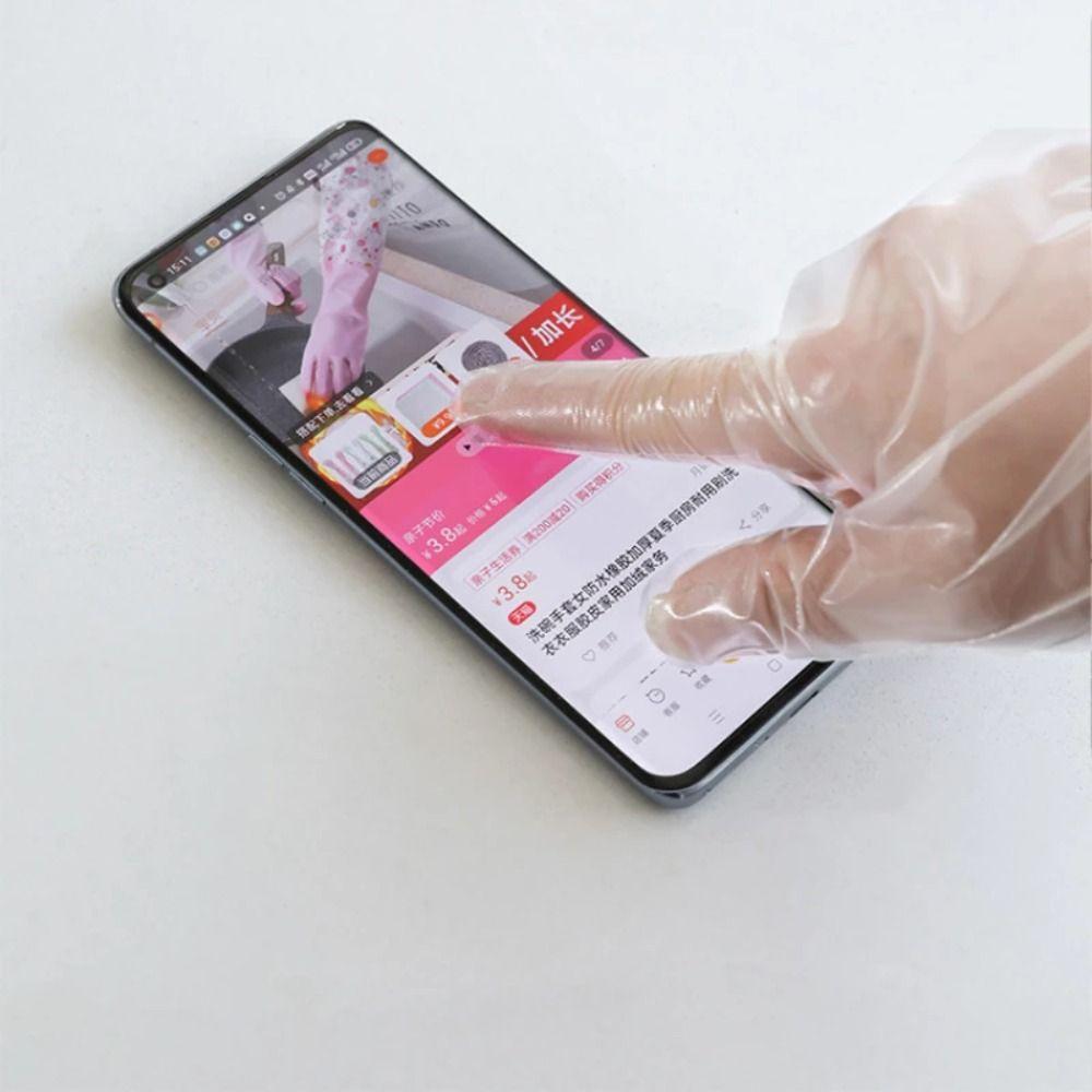 10PCS Waterproof Disposable Gloves Plastic Disposable Hand Sleeves Household Kitchen Washing Dishes