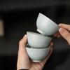 SUSHI CERAMICS Ru Kiln Crackle Glaze Teacup Set