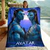 Фланелевое тонкое одеяло с принтом фильма «Аватар» в высоком разрешении. Одеяло на четыре сезона. Для дивана, кровати, гостиной, путешествий, пикника, подарков