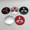 vdpc7 4pcs 56mm 60mm 65mm for Mitsubishi LANCER Car Wheel hub emblem Center Cap Badge covers sticker Decals styling auto Accessories