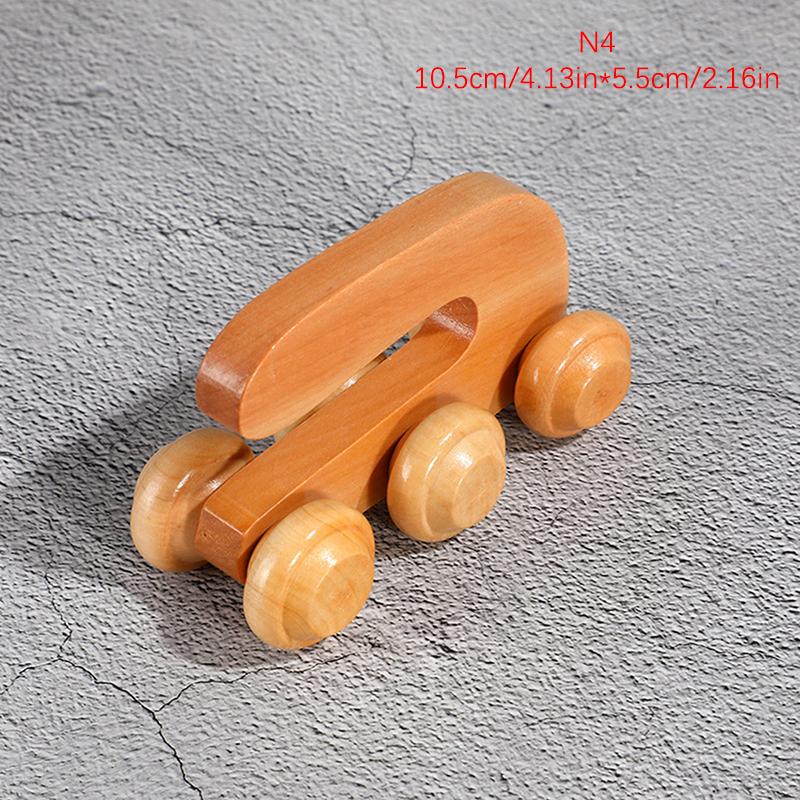 1pc Wooden Massage Roller Portable Massage Tools For Face Neck Muscle Relax Head Foot Massager Stick Body Relaxation
