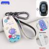 Compatible Key Case for BYD Song Pro, F3, Tang S6, Qin, Song Max, Yuan Plus, and Surui Car Remotes.