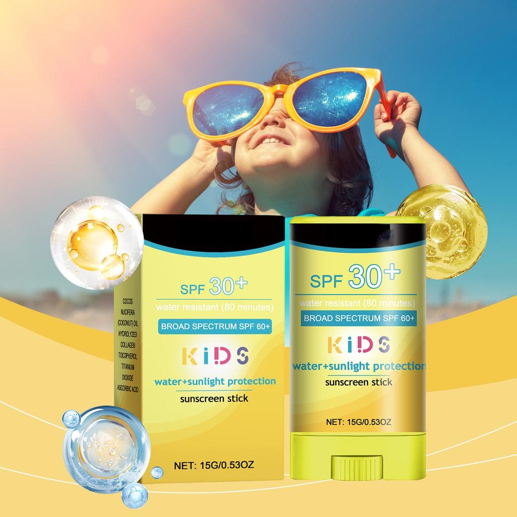 Children's Protective Stick Refreshing Non-sticky Children's Baby Summer Skin Sunscreen
