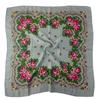 70*70cm Babushka Square Bandana Women Floral Print Russian National Scarf