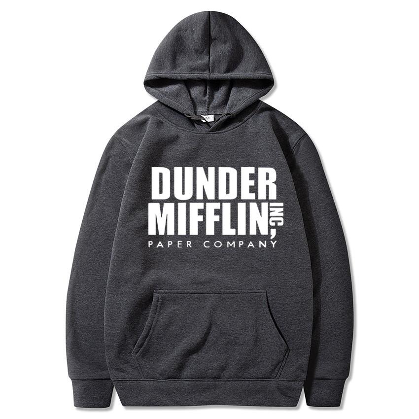 Толстовка с капюшоном Office Dunder Mufflin INC Dwight Schrute, женская толстовка с капюшоном, повседневный свитер с капюшоном