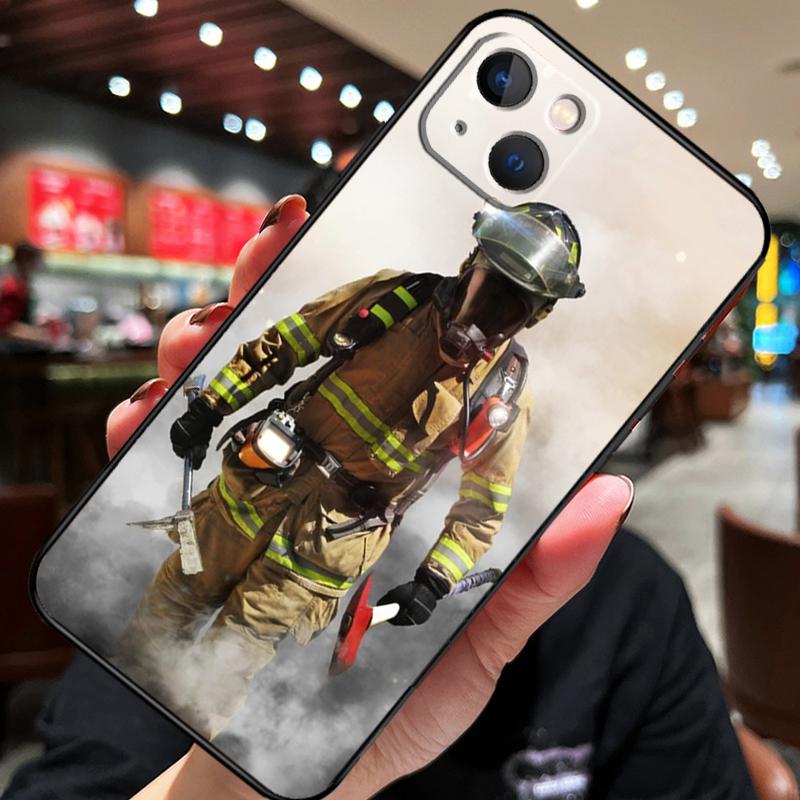 Пожарные Герои Пожарный Для Apple iPhone 11 14 12 Pro Max 7 8 Plus X XS XR SE 2020 13 Pro Max Задняя Крышка Чехол для Телефона