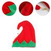 Adult Elf Hat with Bells for Holiday New Year Red and Green Christmas Symbol Red and Green Hat with Bells Pendant