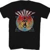Journey Men's Star Logo T-Shirt Black Officially Licensed Merchandise