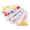 Bloom Gauze Hand Senshu No Fluorescent Made In Customizable Design Towels, 6-Piece Set, Towels, Thin, Quick-Drying, Lightweight, Dyes, Japan, 100%