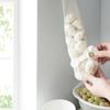 Многоразовый кухонный подвесной сетчатый мешок для хранения фруктов, овощей, органайзер для чеснока и лука