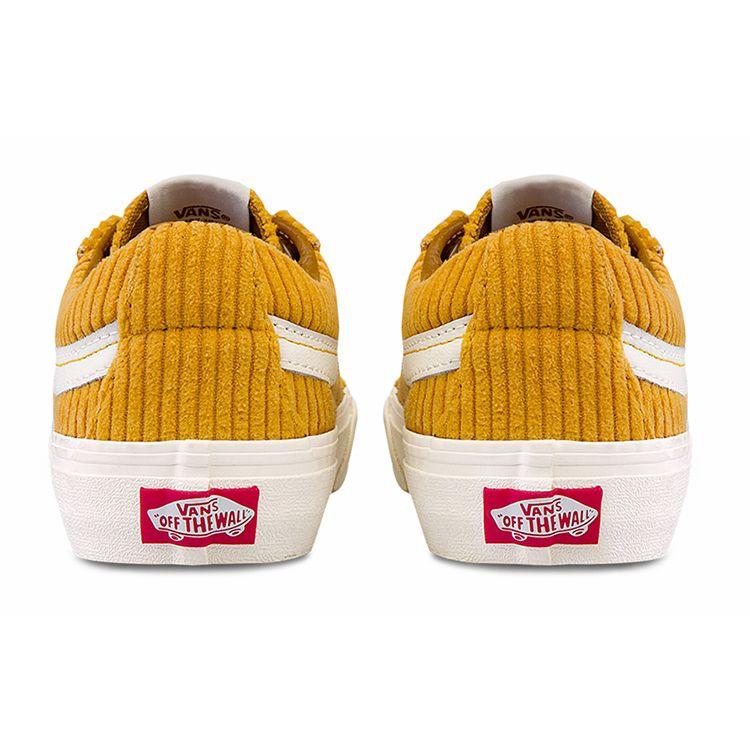 Vans Sk8 Вельветовые Кроссовки с Боковой Полосой Низкие Унисекс Джинджер-Желтый VN0A4UWIA0Q