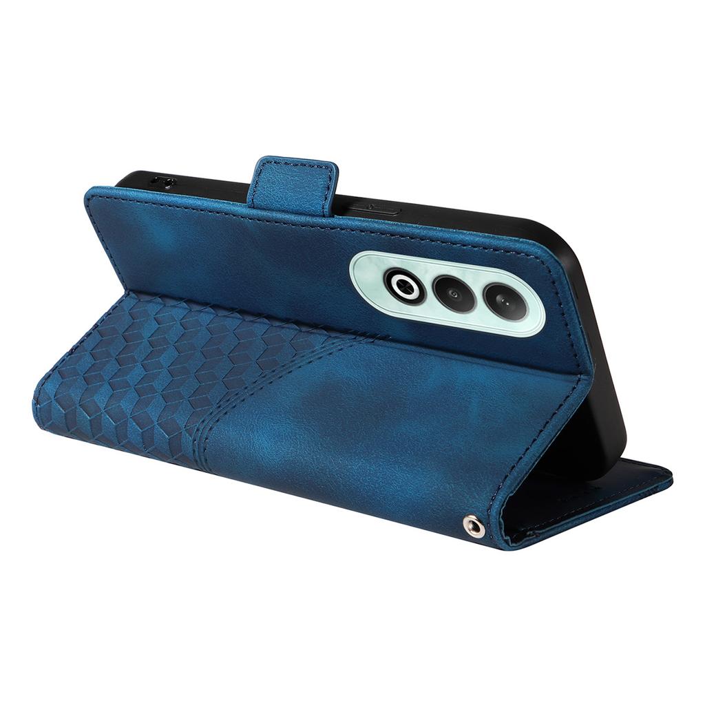 For OnePlus Nord CE4 5G Wallet Case ENKAY Imprint PU Leather Phone Stand Cover with Tempered Glass