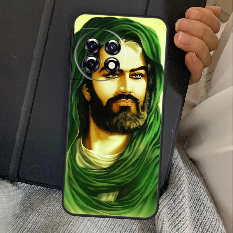Исламский чехол с изображением Хазрата Али для OnePlus 13T 10T 8T 10R 12R 13R 15 13 12 11 10 9 Nord CE 5 2 3 4 Lite N20 N30