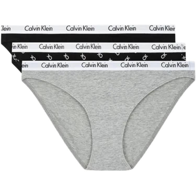 Calvin Klein Logo Letter Low Rise Triangle Underwear 3 Pack Women Underwear QP1258O-SBH